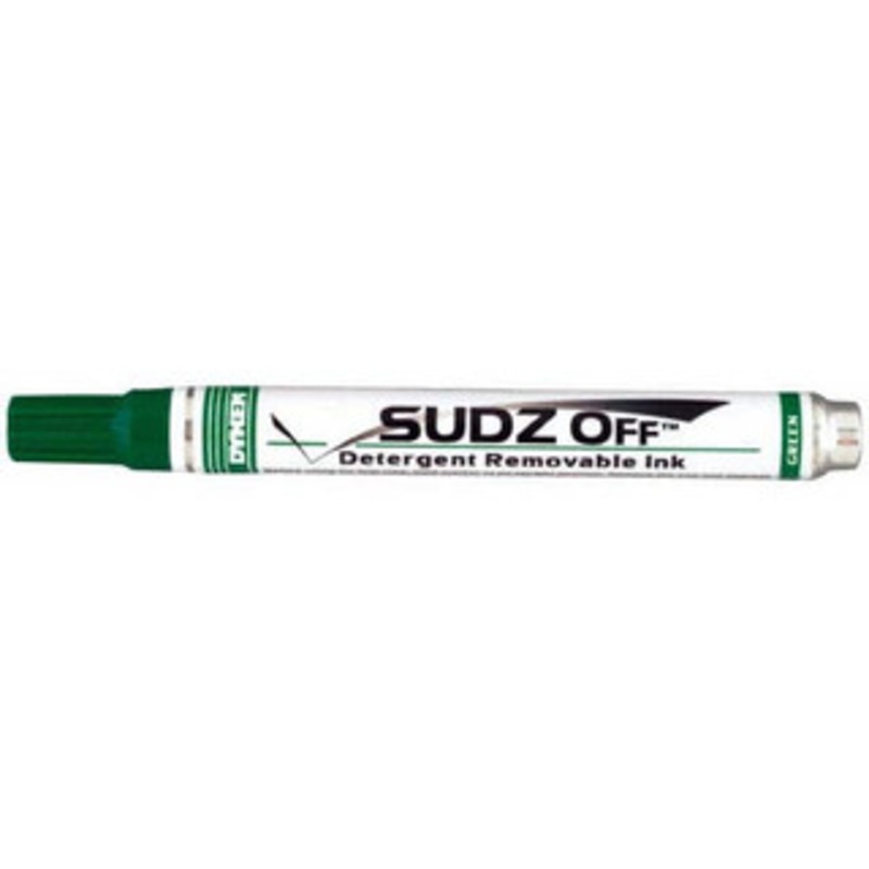 Dykem Green Dye and Pigment-Based Ink Marker Medium Tip, Water Resistant Ink 91371 - 04453817
