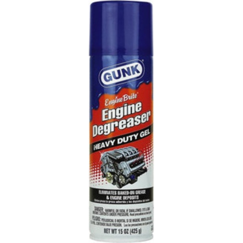 GUNK 15 oz Aerosol Can Automotive Engine Cleaner/Degreaser Hydrocarbon Fluid, Flammable EBGEL - 40694259