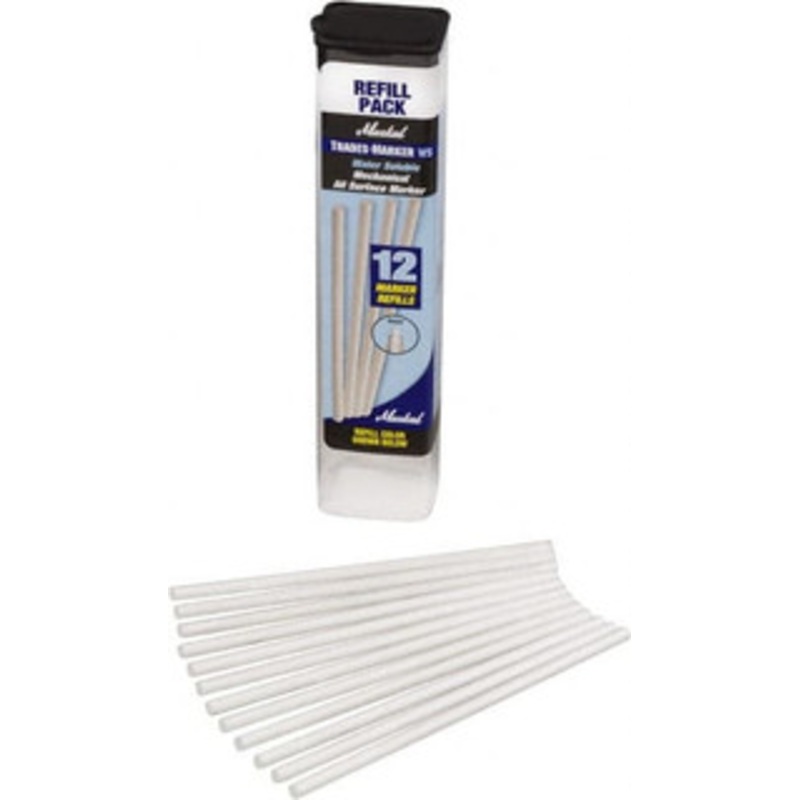 Markal White All Purpose Wax Crayon Flat Tip 96180 - 62874938