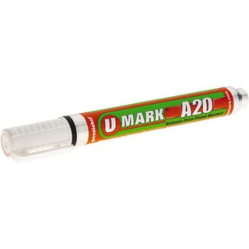 U-Mark Markers & Paintsticks A20 WHITE XYLENE FREE PAINT MARKER 10705 - 55517635