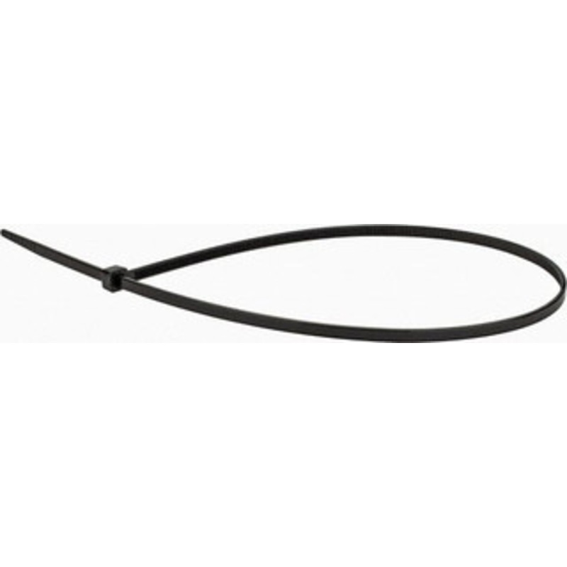 Value Collection 14.6 Long Black Nylon Standard Cable Tie 40 Lb Tensile Strength, 106mm Max Bundle Diam TSL-370-I-YB-M - 68951532