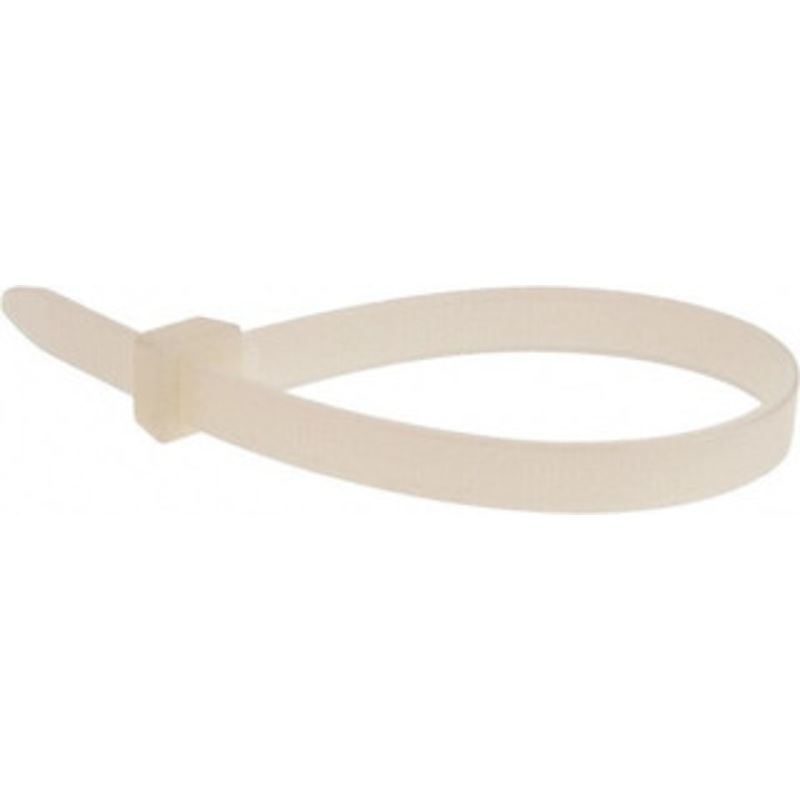 Value Collection 8 Long Natural (Color) Nylon Standard Cable Tie 120 Lb Tensile Strength, 54mm Max Bundle Diam TSL-200-LHD-YT- - 68951425