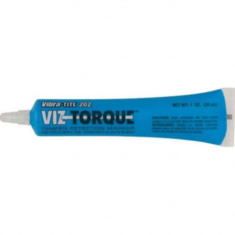 Vibra-Tite Markers & Paintsticks, Type: Visual Vibratory Indicator, Color: Blue, Ink Type: Tamper Proof, Tip Type: Squeeze Tube, Material: Isopropanol, Maximum Temperature (F): 300 20231 - 50297894