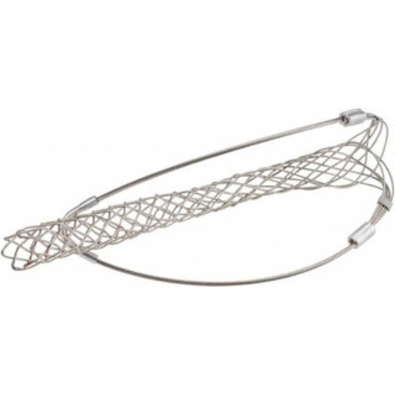 Woodhead - Molex 1-1/4 to 1.49 Inch Cable Diameter, Tinned Bronze, Single Loop Support Grip 16 Inch Long, 1,680 Lb. Breaking Strength, 16 Inch Mesh Length 35034 - 70498340