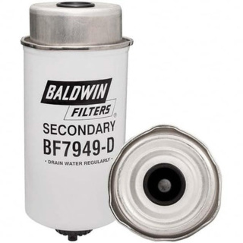 Baldwin Filters Automotive Fuel/Water Separator Element Donaldson P551422, Fleetguard WK8188, Fram PS10884, Hastings FF1196D, John Deere RE522878, Wix WF10140 BF7949-D - 16644080