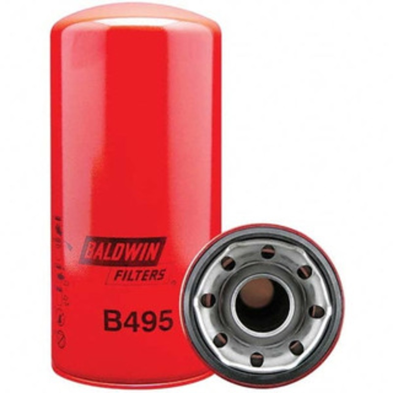Baldwin Filters Automotive Oil Filter Donaldson P552100, Fleetguard LF3620, Fram PH7405AFP, GMC 25014507, Hastings LF250, Purolator L54836, Wix 51971MP B495 - 16646531