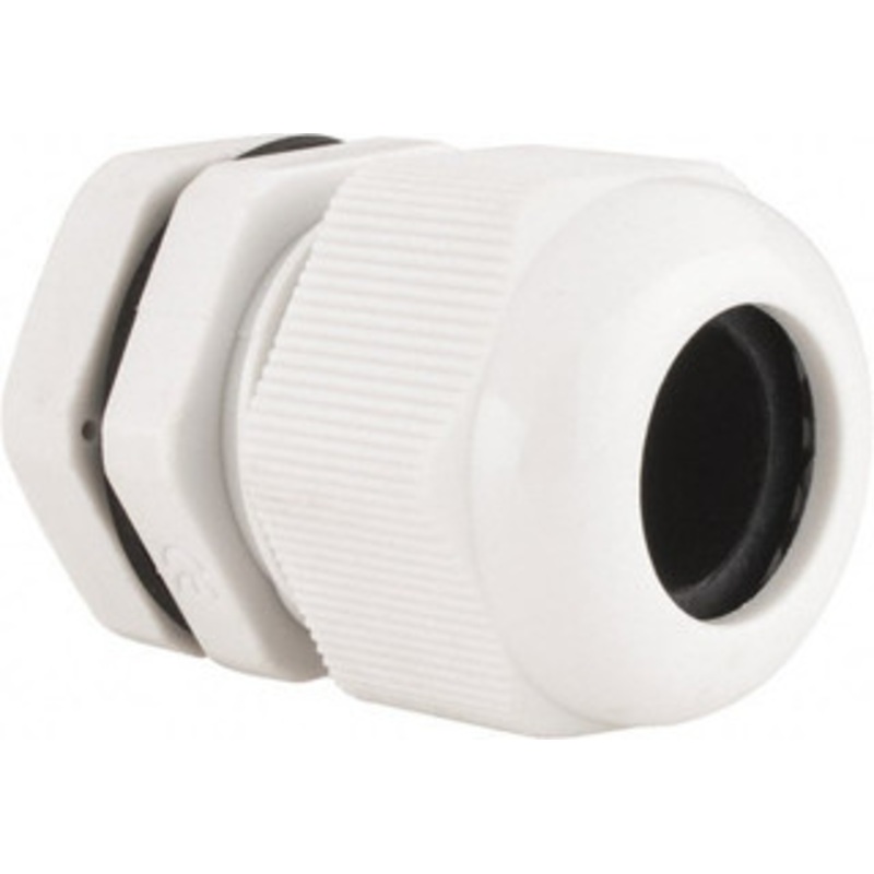 Canfield Connector 0.354 to 0.63 Liquidtight Straight Strain Relief Cord Grip 3/4 NPT, 2.047 OAL, Nylon CANTOP-S261 - 47240643