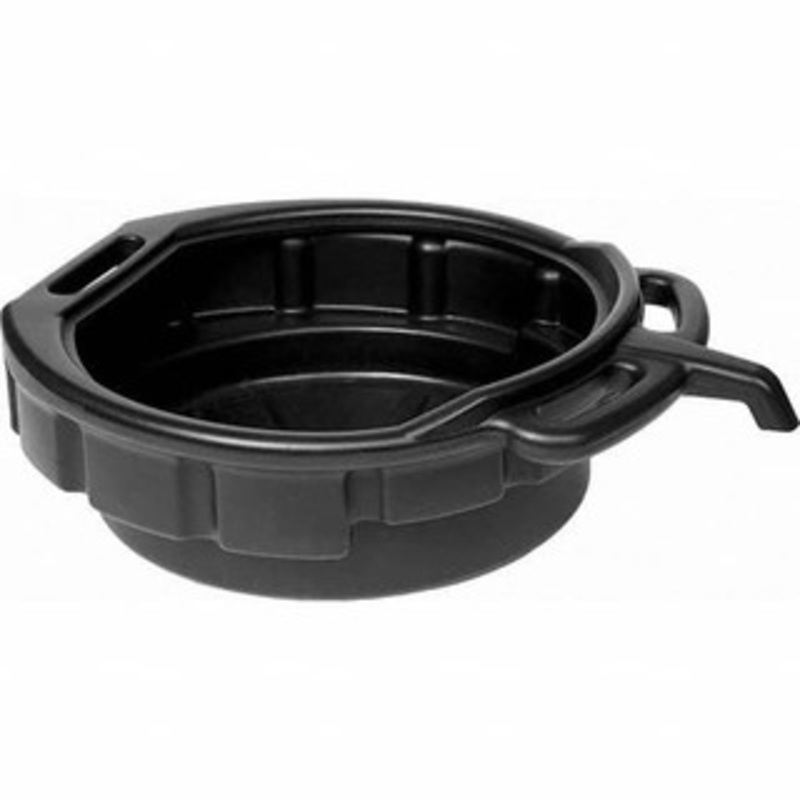 Funnel King Oil Drain Accessories, Type: Drain Pan, Container Size: 4 Gal., Material: Polyethylene 32955 - 68459650