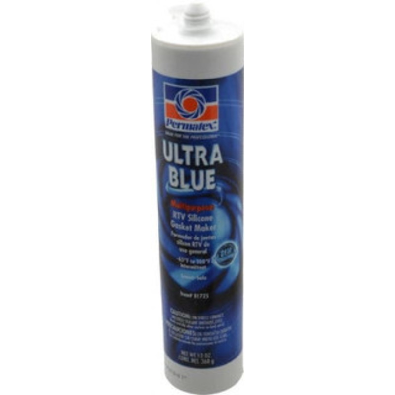 Permatex 13 oz Gasket Maker -65 to 500F, Blue, Comes in Cartridge 81725 - 85635381