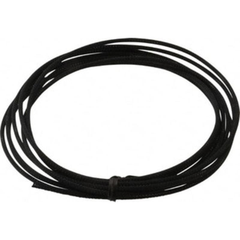 Techflex Black Braided Expandable Cable Sleeve 10 ft. Coil Length, -103 to 257F PTN0.13BK10 - 03079977