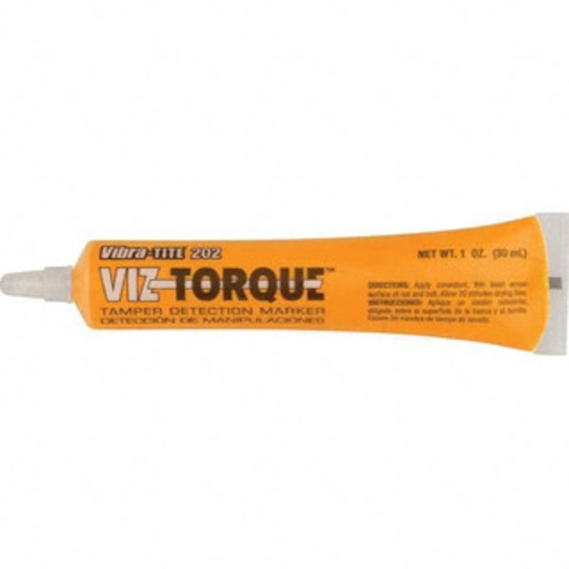 Vibra-Tite Markers & Paintsticks, Type: Visual Vibratory Indicator, Color: Orange, Ink Type: Tamper Proof, Tip Type: Squeeze Tube, Material: Isopropanol, Maximum Temperature (F): 300 20211 - 50296227