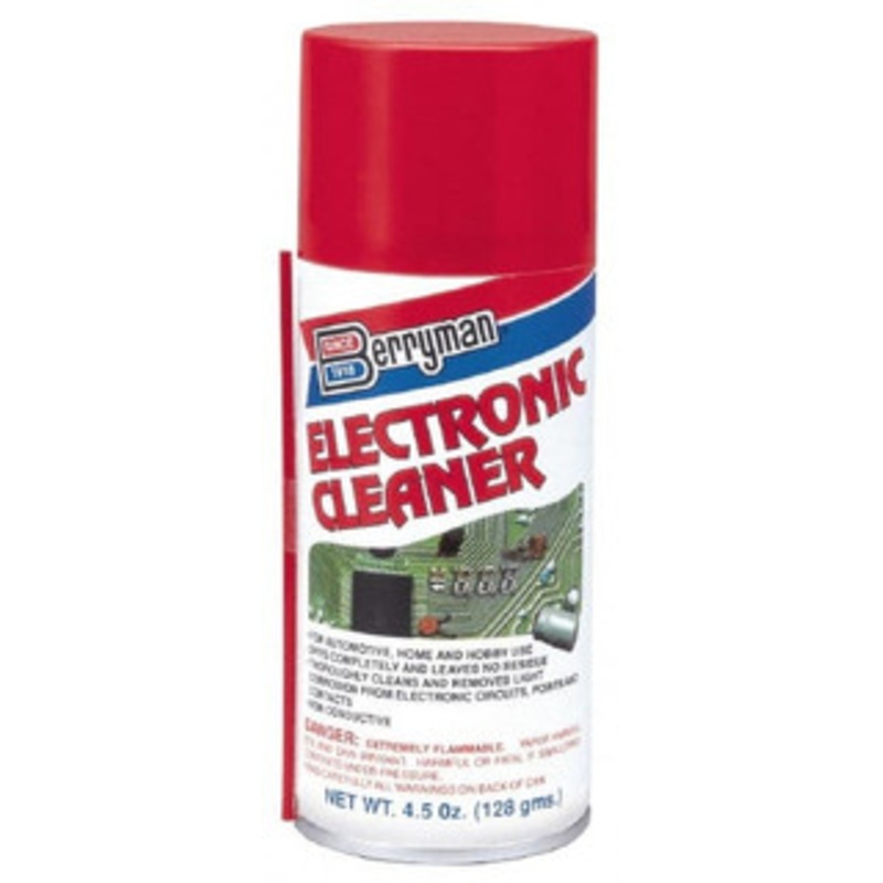 Berryman Products 4.5 oz Aerosol Can Automotive Electrical Cleaner Light Hydrotreated Naphtha, Flammable 2206 - 08099905