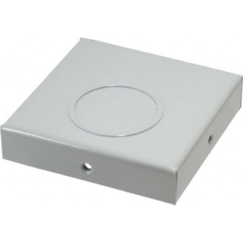 Cooper B-Line 4 Inch Wide x 4 Inch High, Square Raceway Fitting Gray, For Use with Lay In Wireways, Type 1 Screw Cover Wireway 11783359 - 82611443