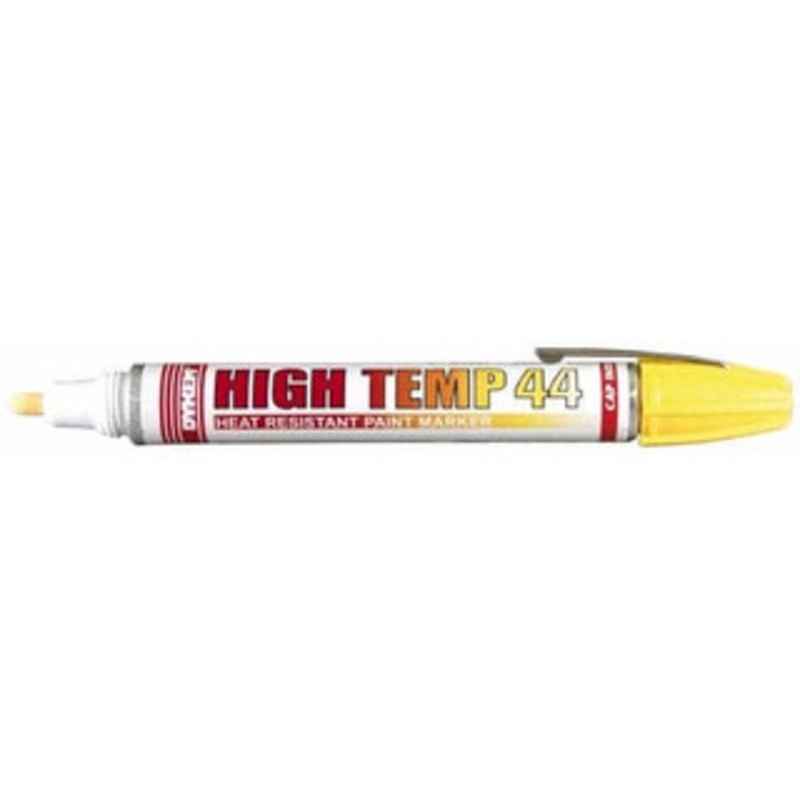 Dykem Yellow Oil-Based Paint Marker Broad Tip, High Temp Ink 44424 - 04400552