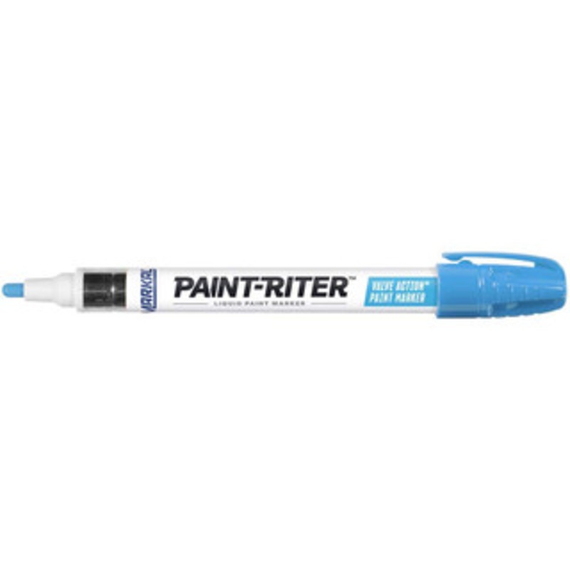 Markal Lt. Blue Lead-Free Paint Marker Alcohol Base Ink 96835 - 00124503