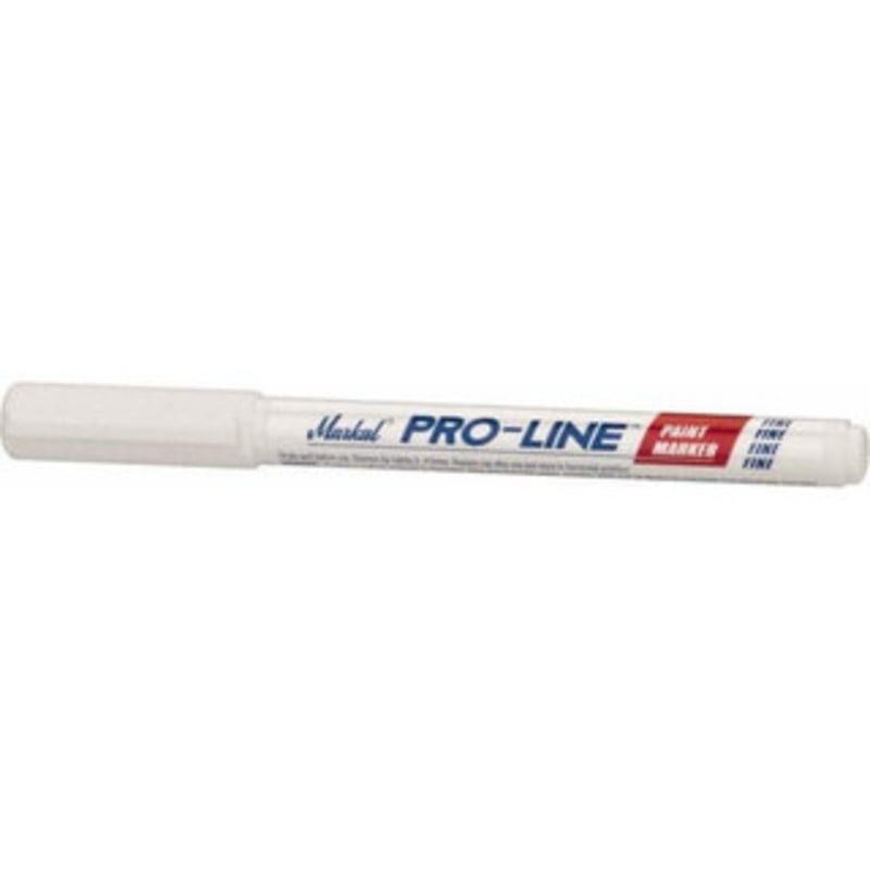 Markal White Liquid Enamel-Based Paint Marker Fine Tip, Alcohol Base Ink 96871 - 62060504