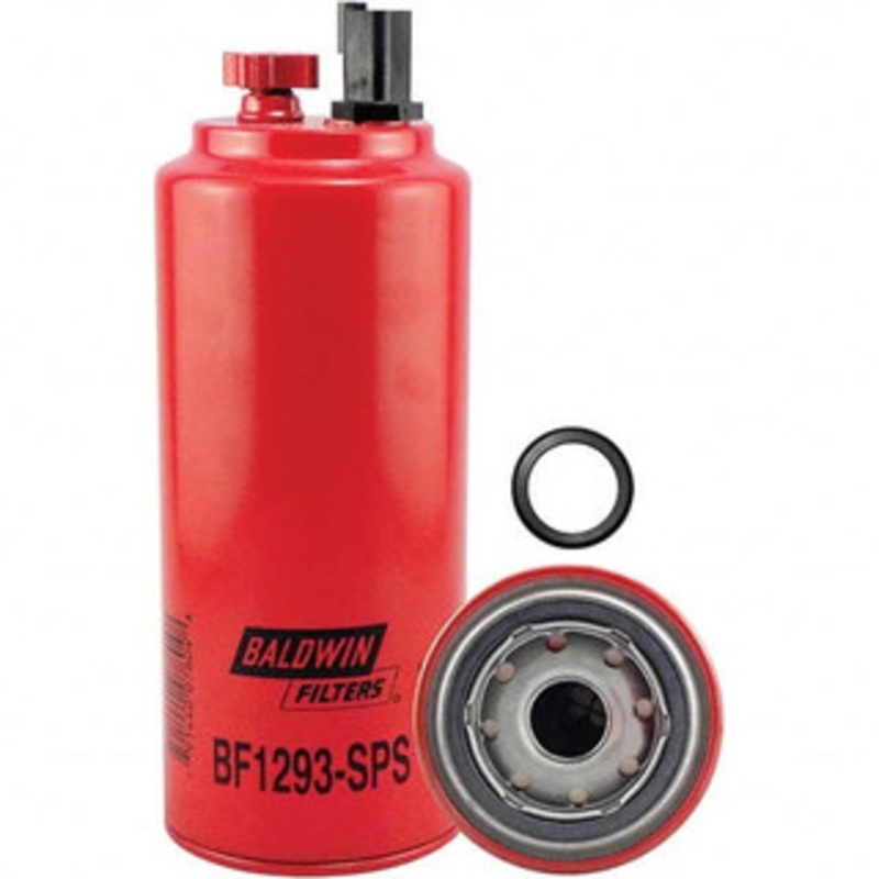 Baldwin Filters Automotive Fuel/Water Separator Element AC Delco TP1527, Case J800394, Cummins 3406889, Donaldson P551003, Fleetguard FS1003, Fram PS8689, Hastings FF1164SPS, Purolator F75984, Wix 533604XE BF1293-SPS - 16645731