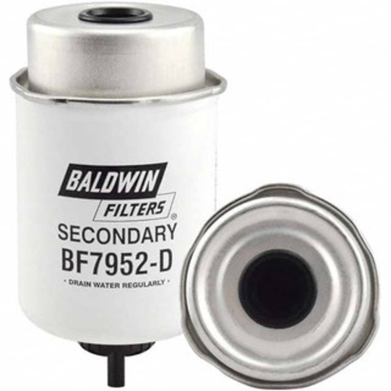Baldwin Filters Automotive Fuel/Water Separator Element Case 2854623, Fleetguard FS19983, Fram PS10974, Hastings FF1198D, John Deere RE522868, Wix 33739 BF7952-D - 16643769