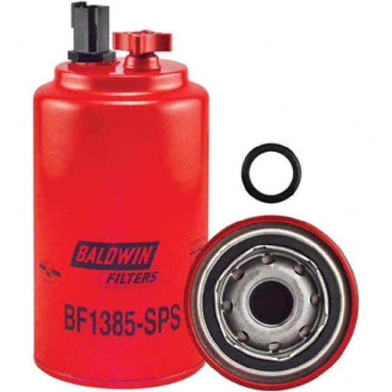 Baldwin Filters Automotive Fuel/Water Separator Element Case 87356193, Cummins 3973233, Donaldson P550848, Fleetguard FS19732, Hastings FF1189SPS, John Deere RECFS1973200, Wix 533732 BF1385-SPS - 16641706