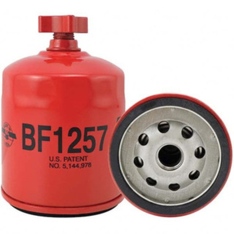 Baldwin Filters Automotive Fuel/Water Separator Element Case J911213, Donaldson P551039, Fleetguard FS19739, GMC 89002418, Hastings FF1085, Purolator F55325, Wix 33192MP BF1257 - 16645426