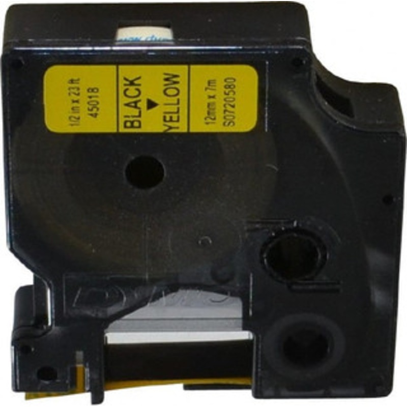DYMO 23 ft. Black Label Tape 23 ft. Long 45018 - 00127084