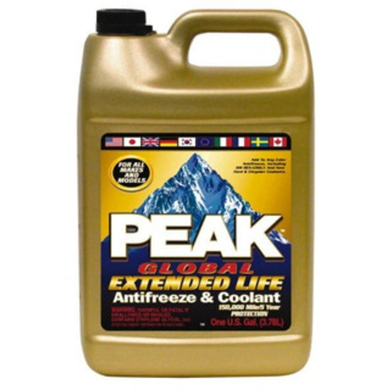 PEAK 1 Gal Extended Antifreeze & Coolant Ethylene Glycol & Organic Acid Inhibitor Composition PXA003 - 48635262