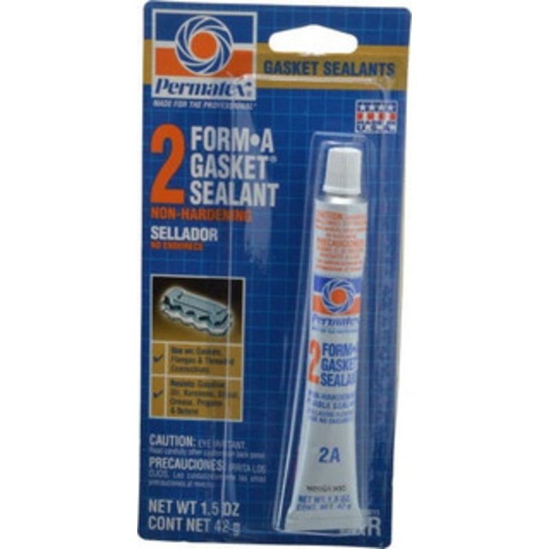 Permatex 1-1/2 oz Gasket Sealant -65 to 400F, Black, Comes in Tube 80015 - 77847515