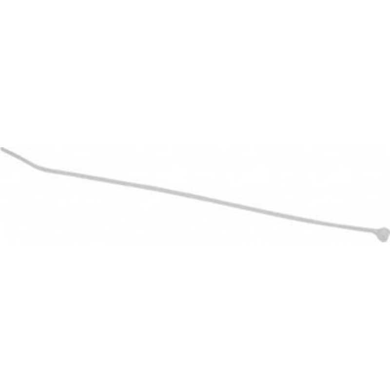 Thomas & Betts 7 Long Natural (Color) Nylon Standard Cable Tie 18 Lb Tensile Strength, 1.1mm Thick, 38.1mm Max Bundle Diam TY52315M - 54065859