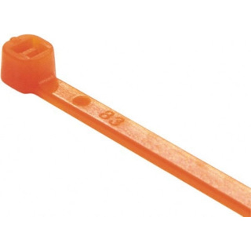 Value Collection 6 Long Orange Nylon Standard Cable Tie 40 Lb Tensile Strength, 38mm Max Bundle Diam TSL-150-I-YO-M - 68951292