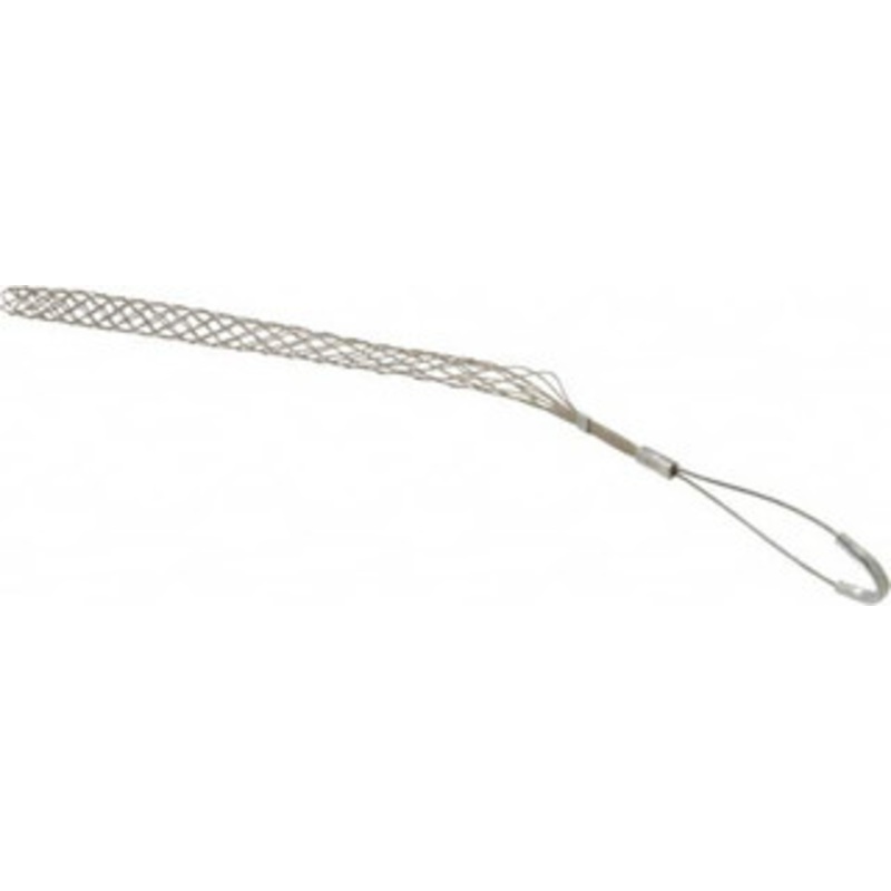Woodhead - Molex 3/4 to 0.99 Inch Cable Diameter, Tinned Bronze, Offset Loop Support Grip 21 Inch Long, 960 Lb. Breaking Strength, 14 Inch Mesh Length 35062 - 70498415