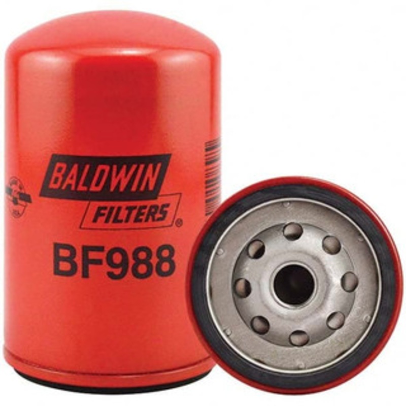 Baldwin Filters Automotive Fuel Filter AC Delco XD25, Allis Chalmers FF832, Case V37545, Caterpillar 9Y4516, Donaldson P779379, Fleetguard FF5167, Ford A780X9150AA, Fram P8434, GMC 82871513, Hastings FF832, International BF988 - 16644536