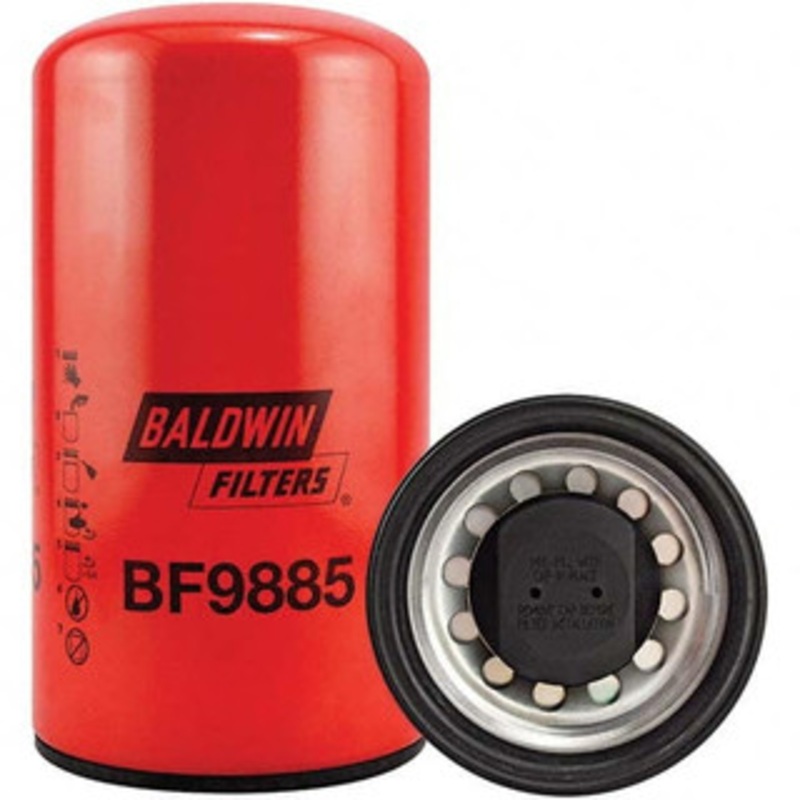 Baldwin Filters Automotive Fuel Filter Cummins 2864993, Donaldson P555776, Fleetguard FF5776, Hastings FF1219, Wix WF10123 BF9885 - 11915097