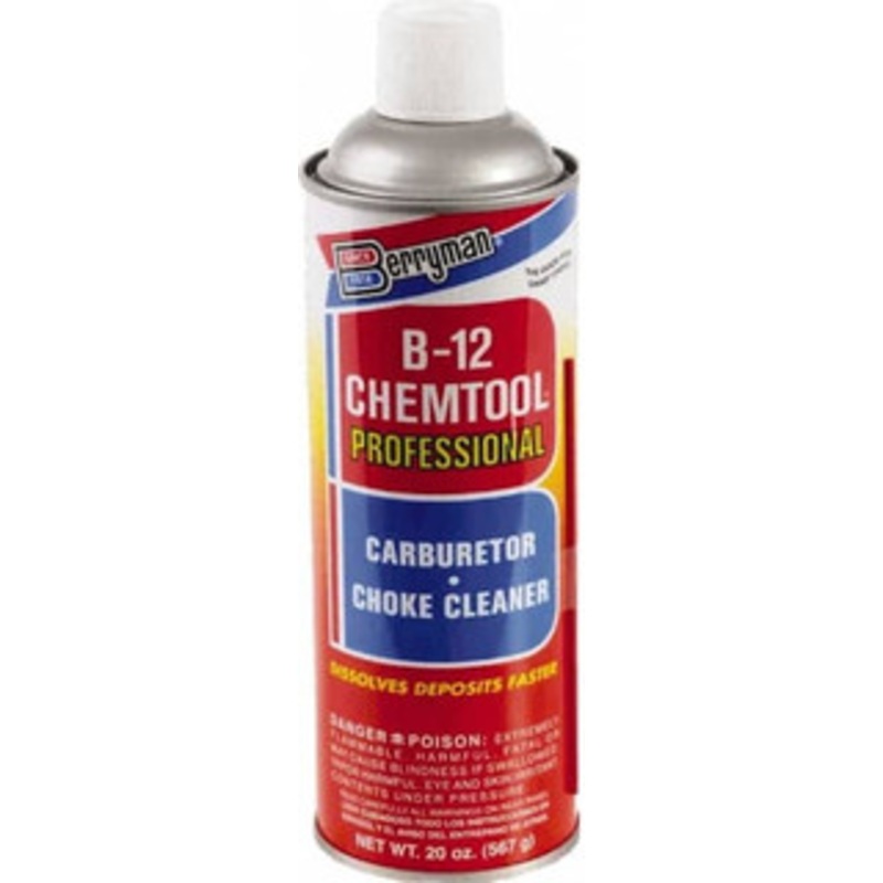 Berryman Products 20 oz Aerosol Can Automotive Carburetor & Parts Cleaner Acetone, Flammable 0120C - 76679711