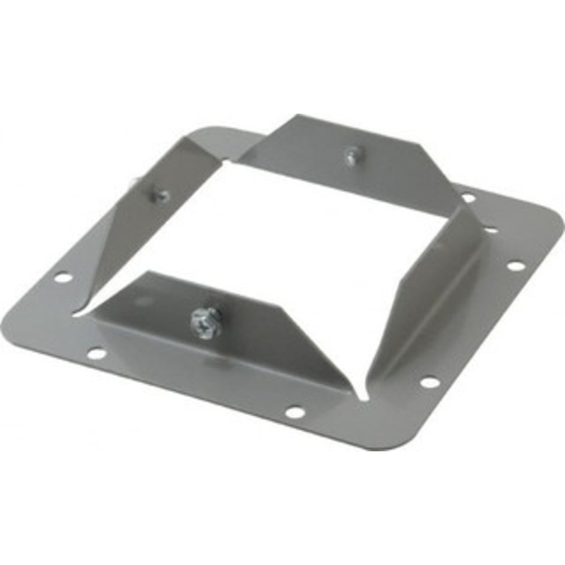 Cooper B-Line 4 Inch Wide x 4 Inch High, Rectangular Raceway Flange Gray, For Use with Lay In Wireways, Type 1 Screw Cover Wireway 11785123 - 82611450