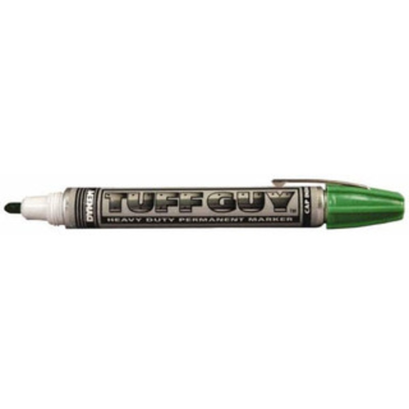 Dykem Green Oil-Based Paint Marker Broad Tip, Non-Xylene Base Ink 44177 - 04400701