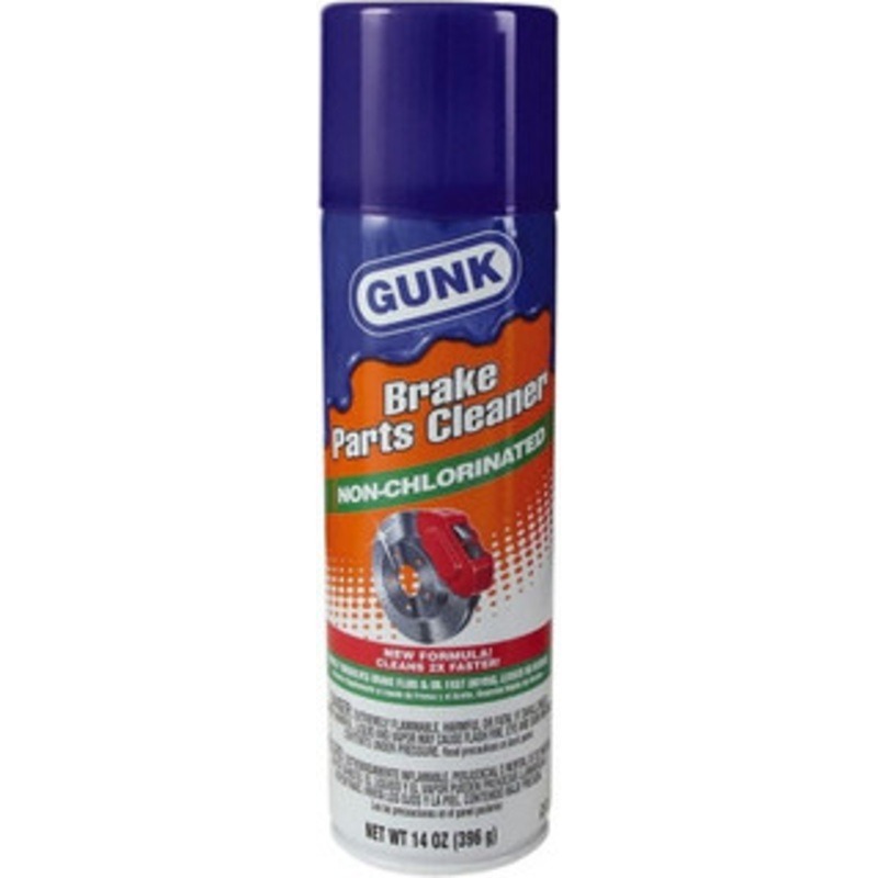 GUNK 14 oz Aerosol Can Automotive Brake Parts Cleaner Nonchlorinated, Flammable M715 - 67695544