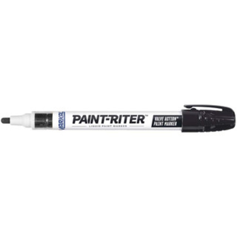 Markal Black Lead-Free Paint Marker Alcohol Base Ink 96823 - 00124453
