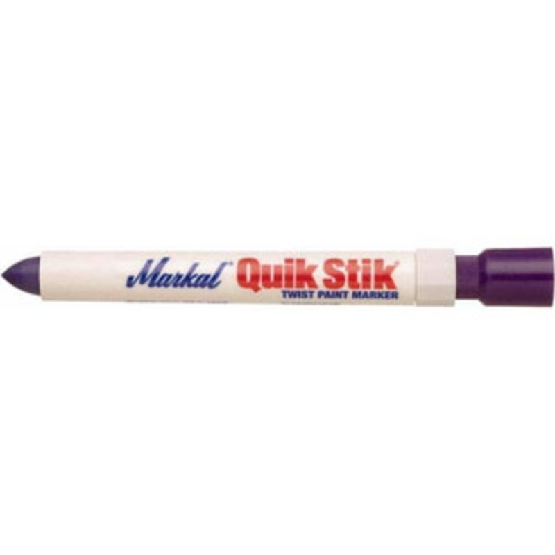 Markal Purple Paint Marker Round Crayon Tip, Alcohol Base Ink 61073 - 78893195