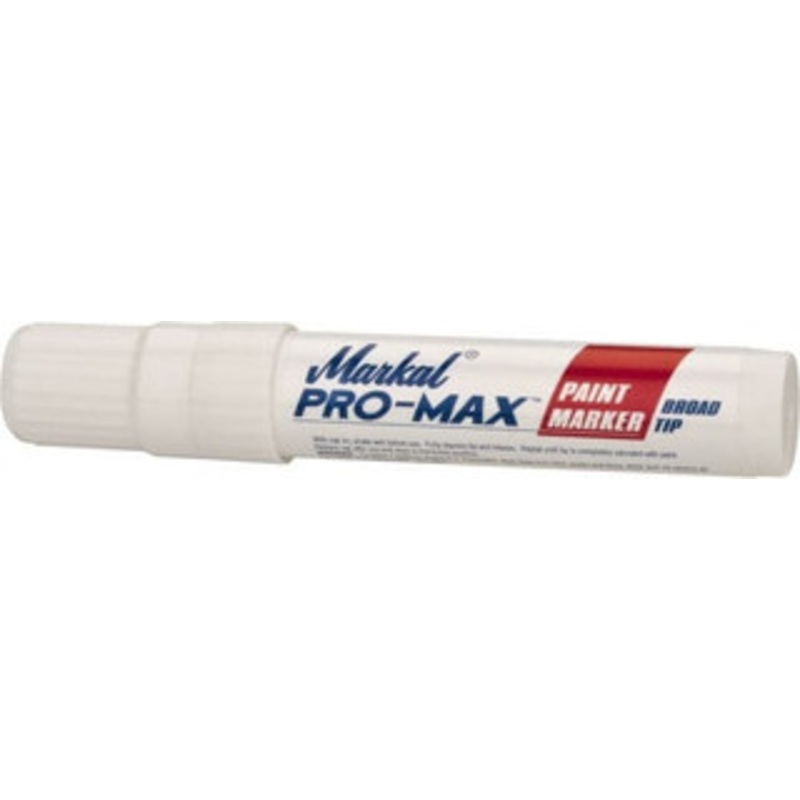 Markal White Paint Marker Broad Tip, Alcohol Base Ink 90900 - 84259282