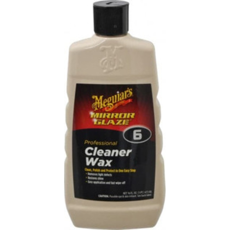 Meguiars Mirror Glaze Automotive Wax Cleaner 16 oz Bottle MEGUM0616 - 73330870