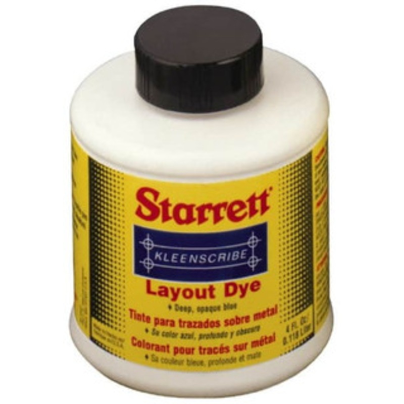 Starrett Blue Layout Fluid 32 Ounce Can 53214 - 00201111