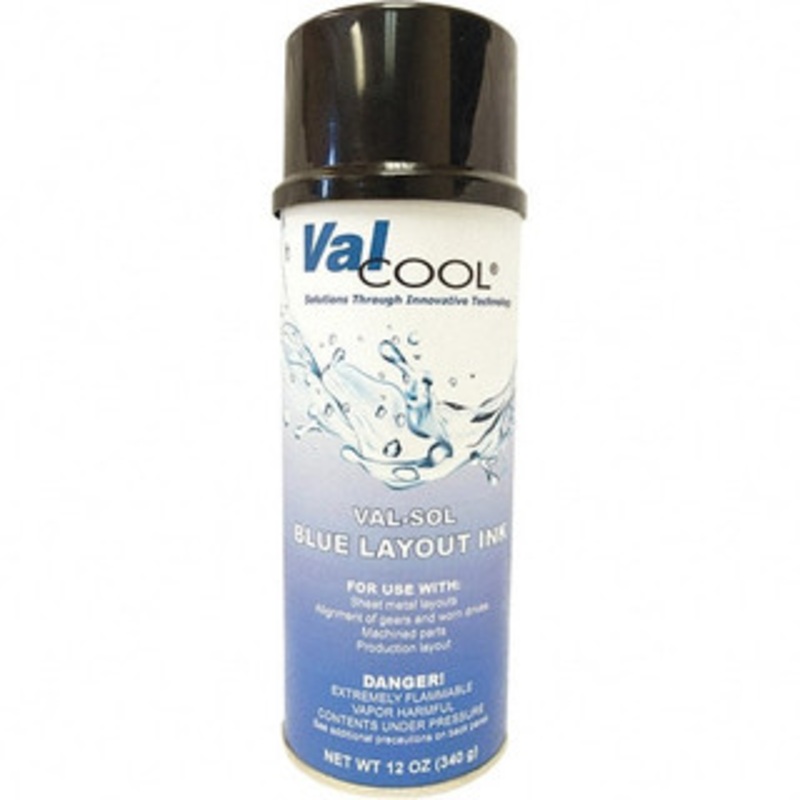 ValCOOL Layout Fluid, Type: Blue Layout Fluid, Volume Capacity: 12 oz, Color: Cobalt Blue, Container Size (oz.): 16 Blue Layout Ik - 31315773