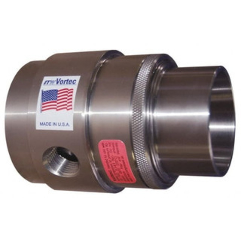 Vortec 1.57 Inner Diam Stainless Steel Vaccuum Generator 2-1/2 Intake Diam & 1.97 Discharge Diam 903XSS - 06527519