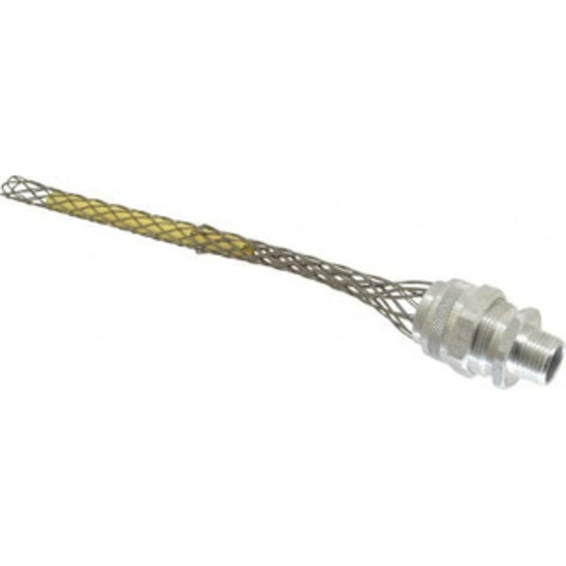 Woodhead - Molex 0.625 to 0.75 Liquidtight Straight Strain Relief Cord Grip 1/2 NPT, 7 OAL, Aluminum 36245 - 70497375