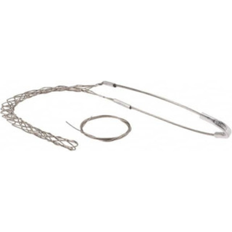 Woodhead - Molex 1/2 to 0.61 Inch Cable Diameter, Tinned Bronze, Single Loop Support Grip 18 Inch Long, 770 Lb. Breaking Strength, 11 Inch Mesh Length 35165 - 70498647