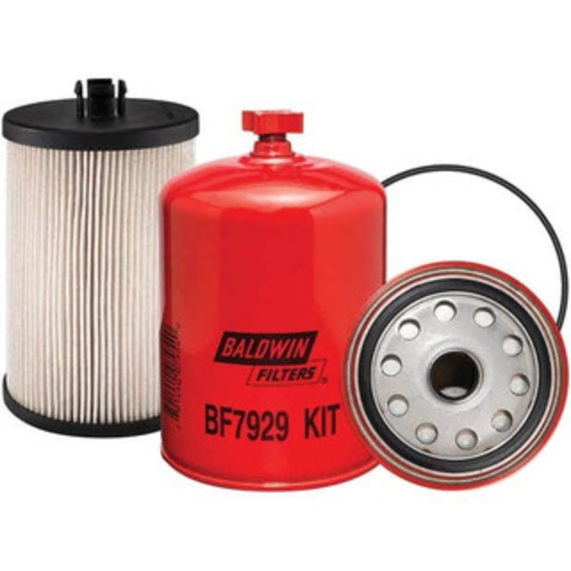 Baldwin Filters Automotive Fuel Filter Donaldson FFP551124, Fleetguard FK48001, Hastings KF58, John Deere RE520906, Wix 533975 BF7929 KIT - 16644445