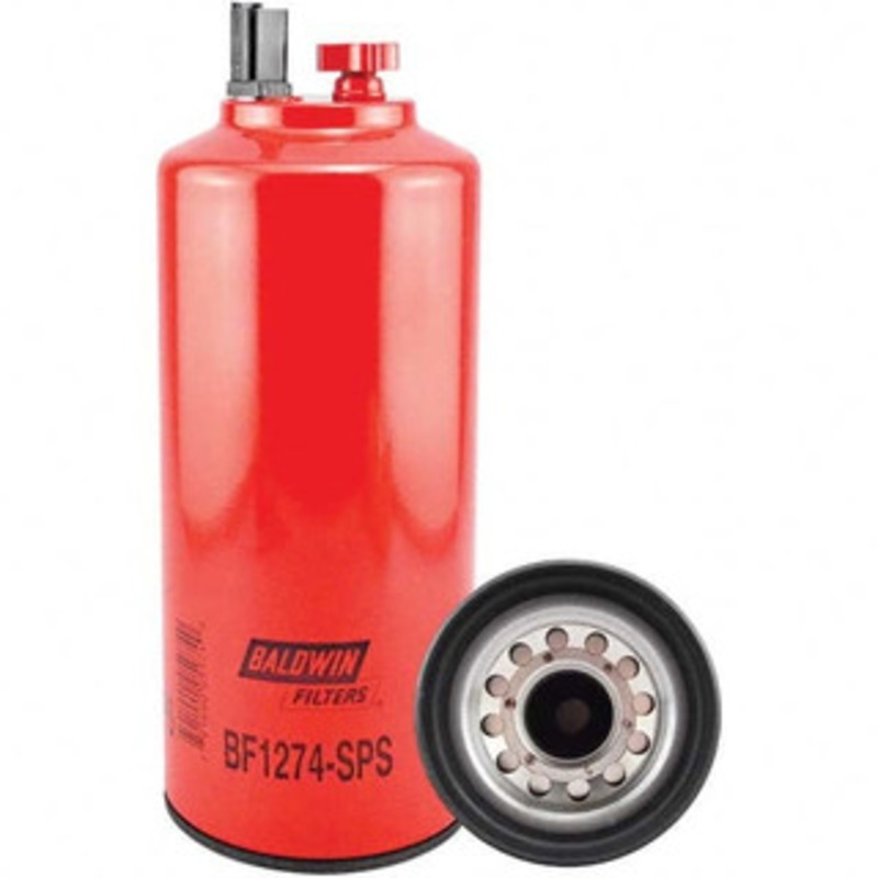 Baldwin Filters Automotive Fuel/Water Separator Element Case 324619A1, Cummins 3331096, Fleetguard FS1007, Hastings FF1150SPS BF1274-SPS - 16645392