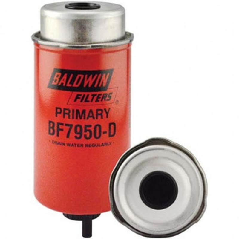 Baldwin Filters Automotive Fuel/Water Separator Element Donaldson P551435, Fleetguard FS19993, Fram PS10961, Hastings FF1197D, John Deere RE529643 BF7950-D - 16643785