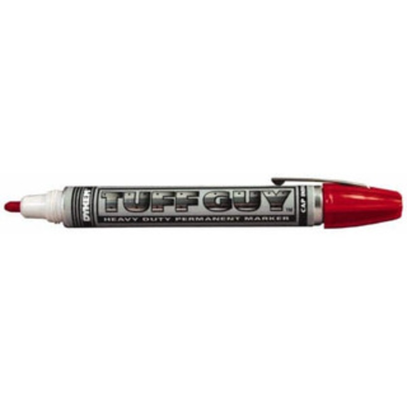 Dykem Red Oil-Based Paint Marker Broad Tip, Nonxylene Based Ink 44819 - 04400685