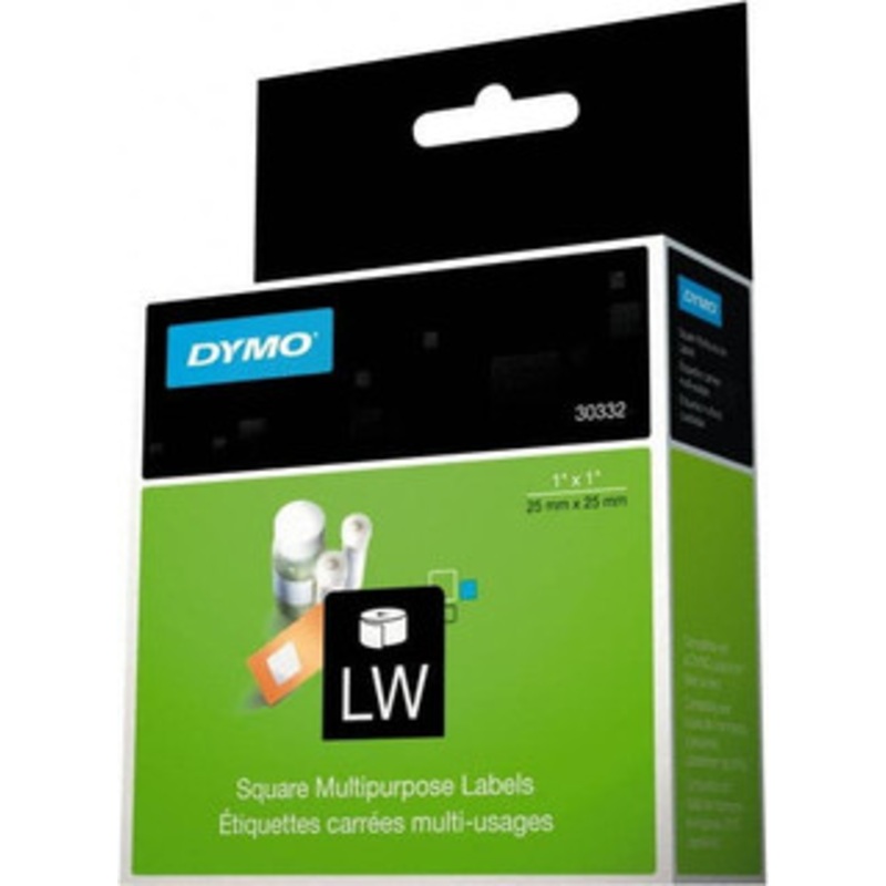 DYMO 1 x 1 White Label Printer Cartridge For DYMO LabelWriter Printers 30332 - 58408972